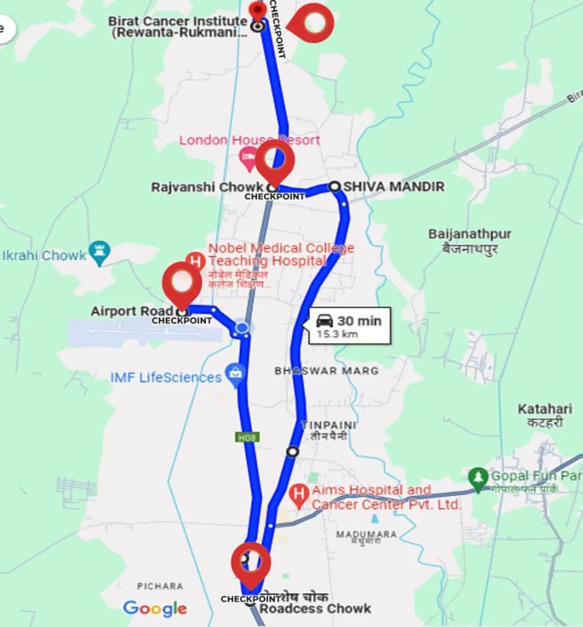 CAR ROUTE