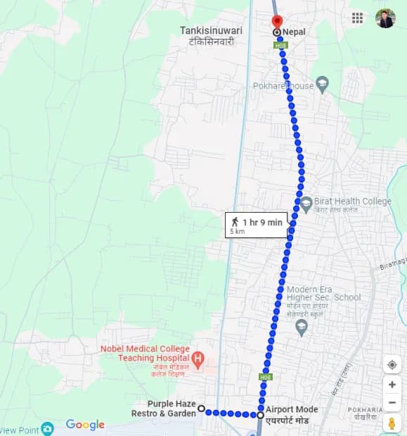 marathon route